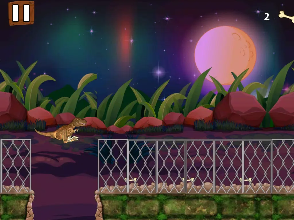 Dino Dash: Escape from Prehistoric Park iPad  Screenshots