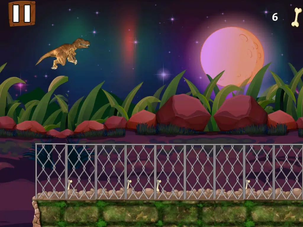 Dino Dash: Escape from Prehistoric Park iPad  Screenshots