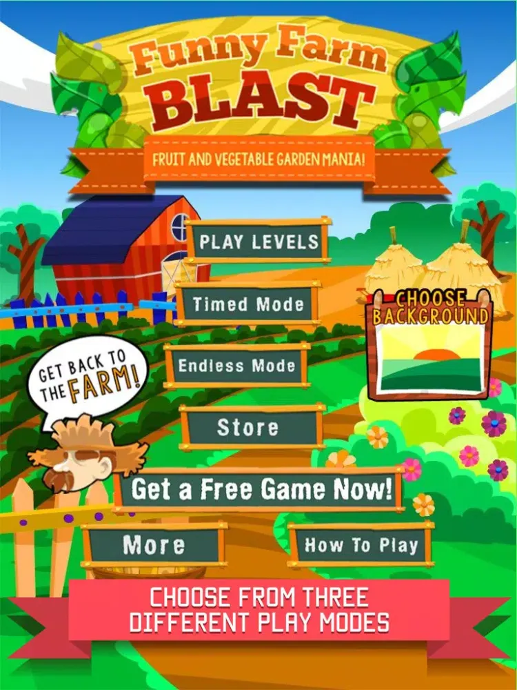 A Farm Barn Fruits and Veggie Harvest - Match and Pop Mania iPad  Ekran Görüntüleri