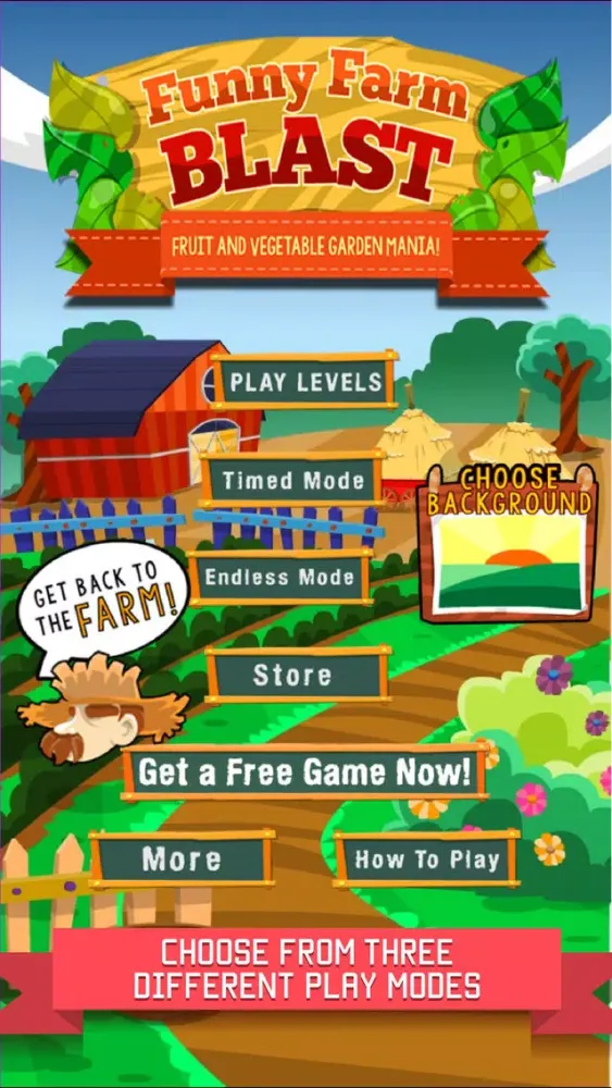 A Farm Barn Fruits and Veggie Harvest - Match and Pop Mania Ekran Görüntüleri