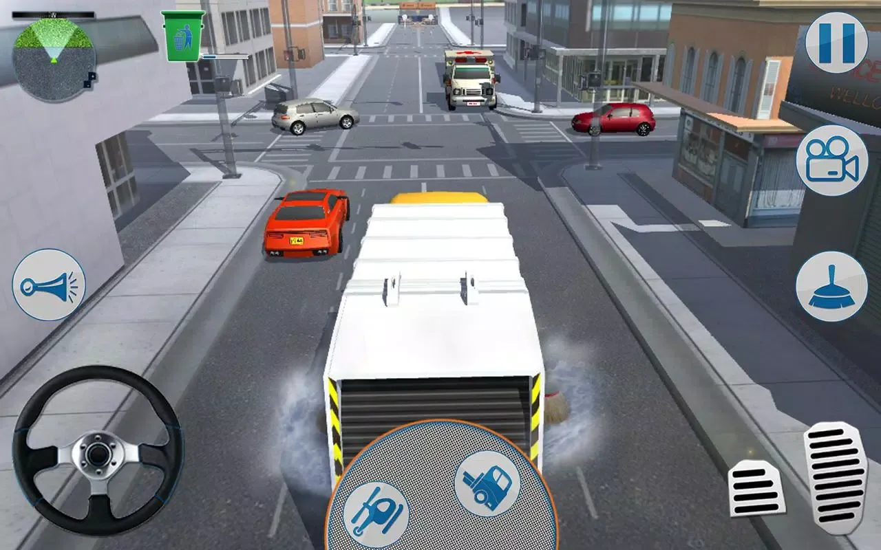 Road Garbage Dump Truck Driver Screenshots