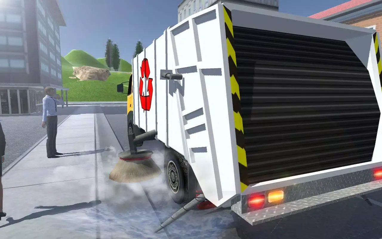 Road Garbage Dump Truck Driver Screenshots