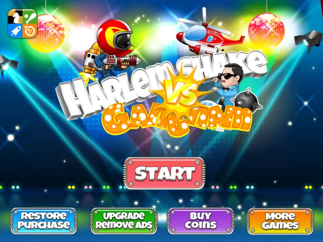 A Harlem Shake vs Gangnam Jetpack Flying Shooting - Full version iPad  स्क्रीनशॉट