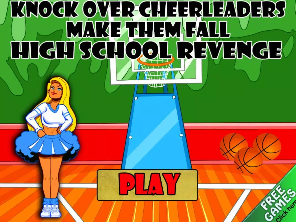 A Knock over Cheerleader Make them Fall - High School Revenge iPad  سکرین شاٹس