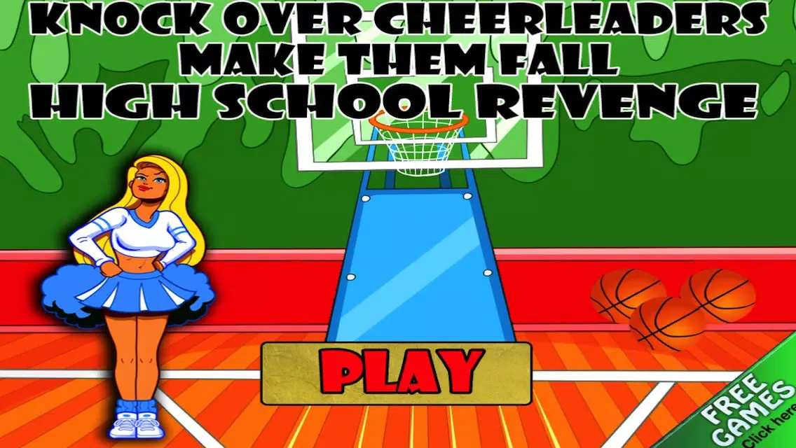 A Knock over Cheerleader Make them Fall - High School Revenge سکرین شاٹس