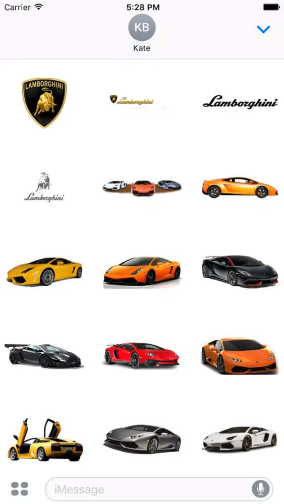 Lambo Stickers应用截图