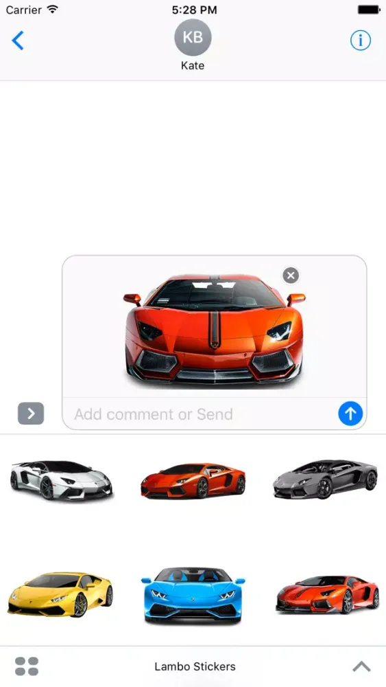 Lambo Stickers应用截图