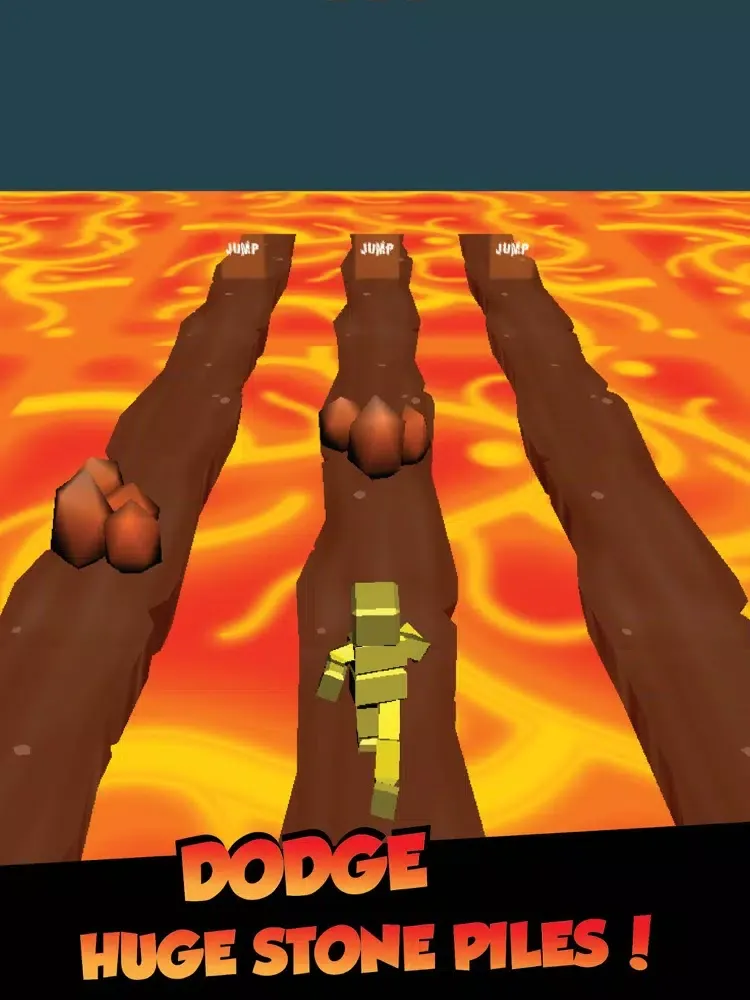 Capturas de tela do Lava Floor Jump – Hot Run Game iPad 
