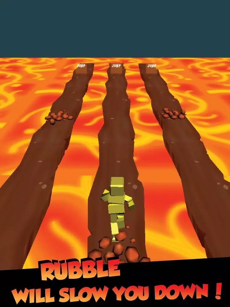 Capturas de tela do Lava Floor Jump – Hot Run Game iPad 