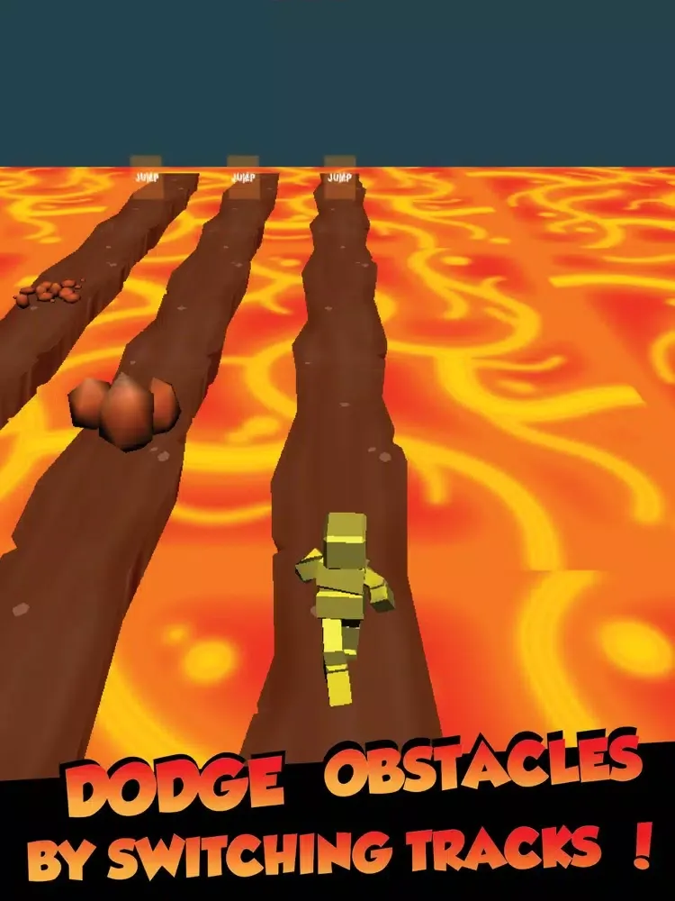 Capturas de tela do Lava Floor Jump – Hot Run Game iPad 