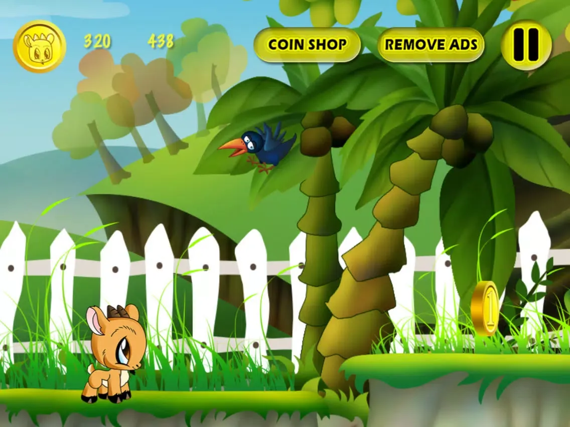 My Little Goat's Fun Run - Free version iPad  스크린샷