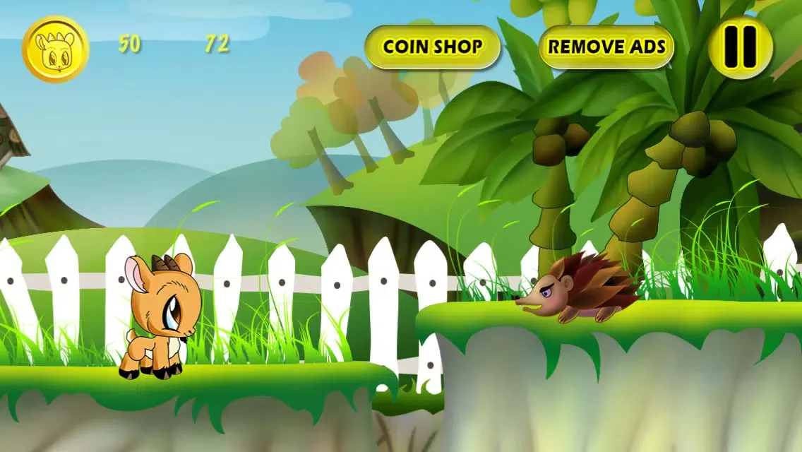 My Little Goat's Fun Run - Free version 스크린샷