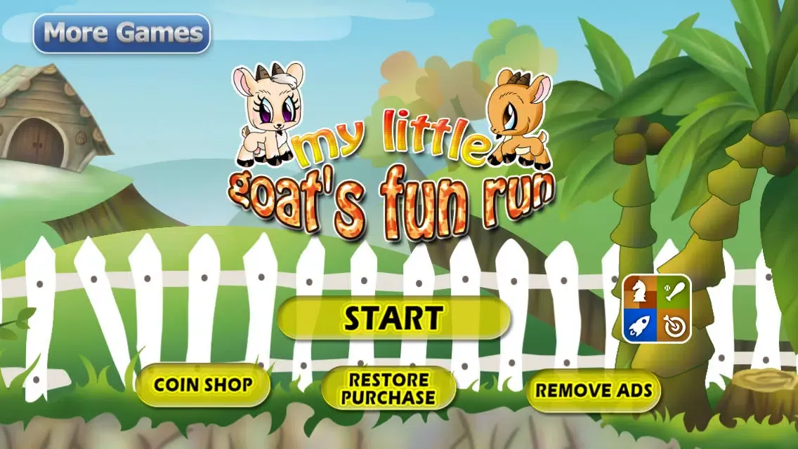 My Little Goat's Fun Run - Free version 스크린샷