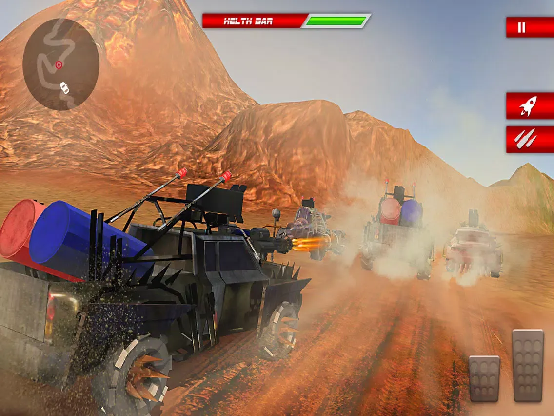 Ảnh chụp màn hình của Mad Buggy Death Racing Game: Off Road Rally Racer iPad 