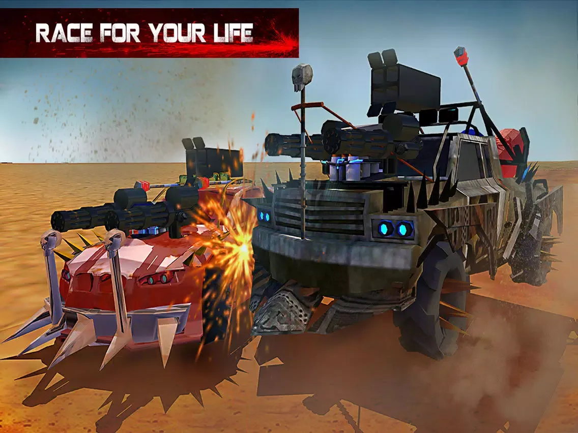 Ảnh chụp màn hình của Mad Buggy Death Racing Game: Off Road Rally Racer iPad 
