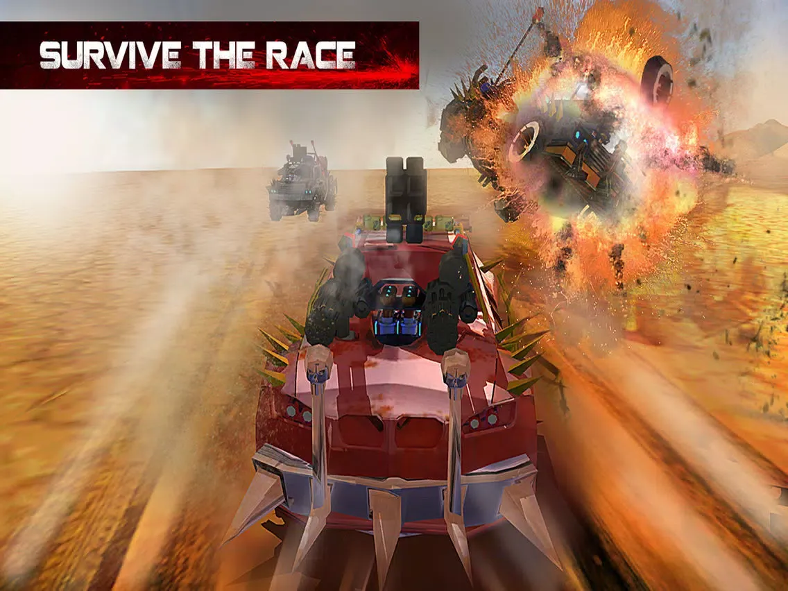Ảnh chụp màn hình của Mad Buggy Death Racing Game: Off Road Rally Racer iPad 