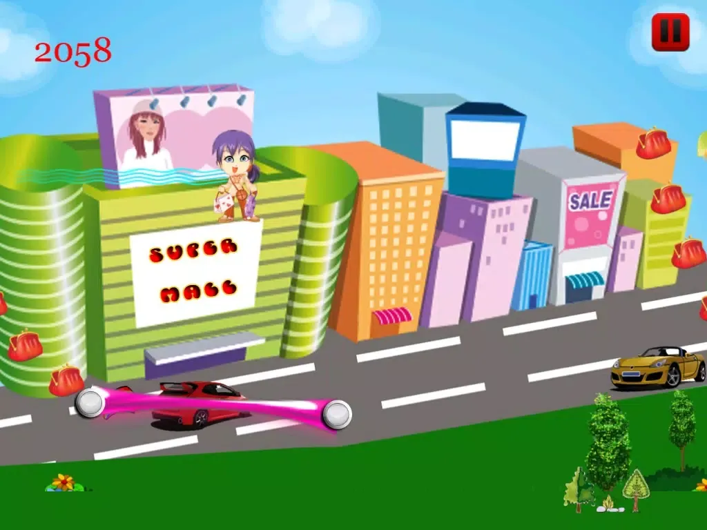 Capturas de pantalla de Cutie Mall Girl - Make up, Jewellery, Fashion Jump Grab 'N Dash iPad 