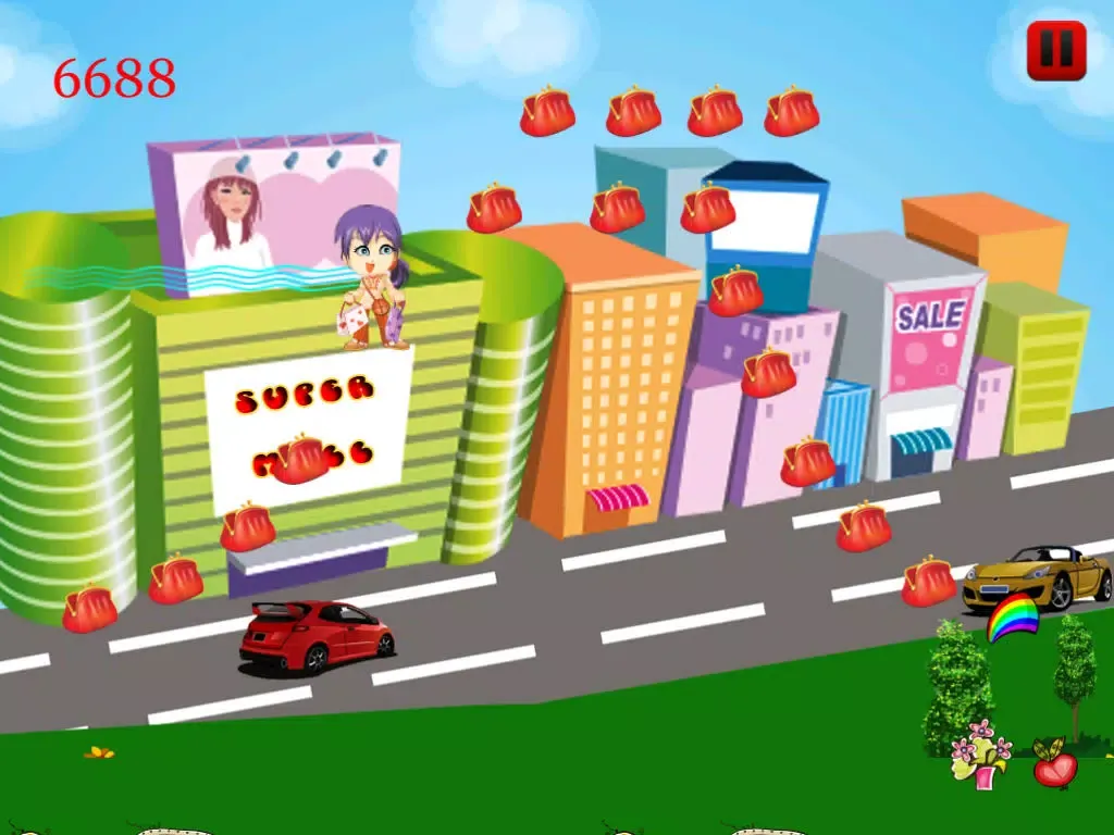 Capturas de pantalla de Cutie Mall Girl - Make up, Jewellery, Fashion Jump Grab 'N Dash iPad 