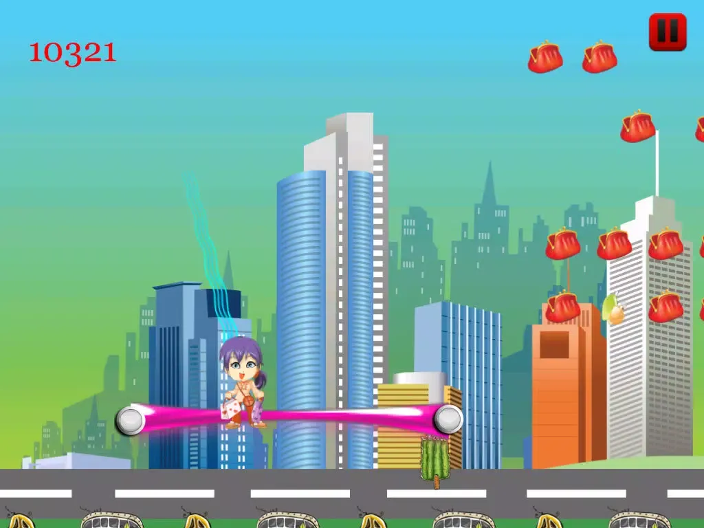 Capturas de pantalla de Cutie Mall Girl - Make up, Jewellery, Fashion Jump Grab 'N Dash iPad 