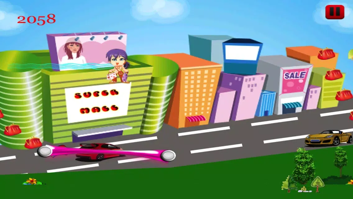 Capturas de pantalla de Cutie Mall Girl - Make up, Jewellery, Fashion Jump Grab 'N Dash