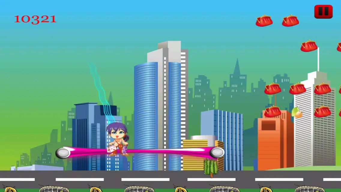 Capturas de pantalla de Cutie Mall Girl - Make up, Jewellery, Fashion Jump Grab 'N Dash