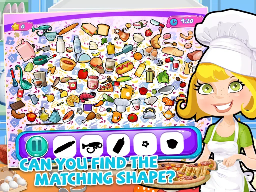 Crazy-Messy Kitchen! Diner Chef - Hidden Objects Puzzle Game iPad  Ekran Görüntüleri