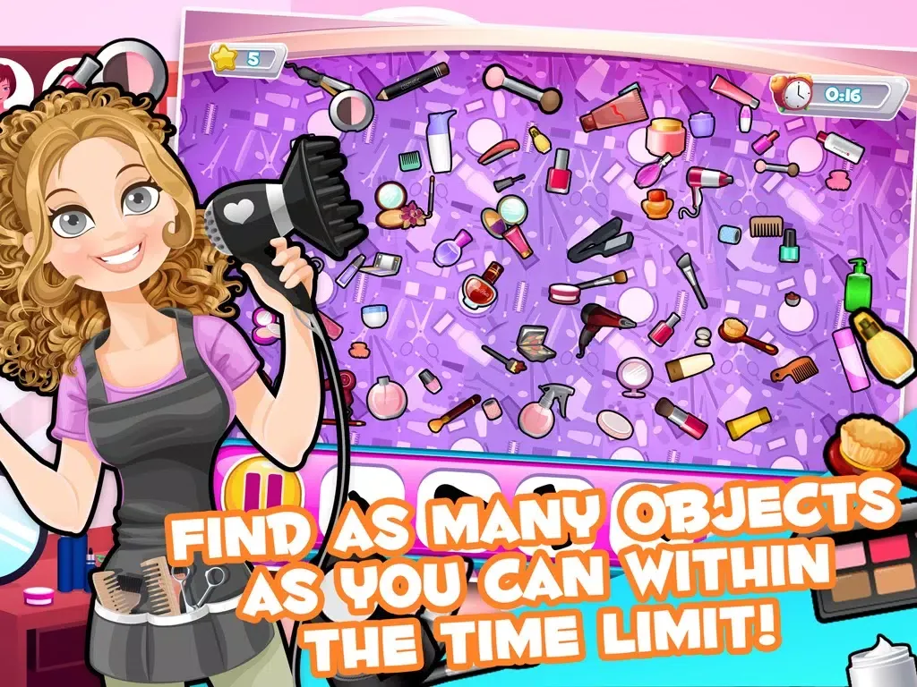Tangkapan skrin Mystery Parlor - Beauty Salon Hidden Objects Game iPad 
