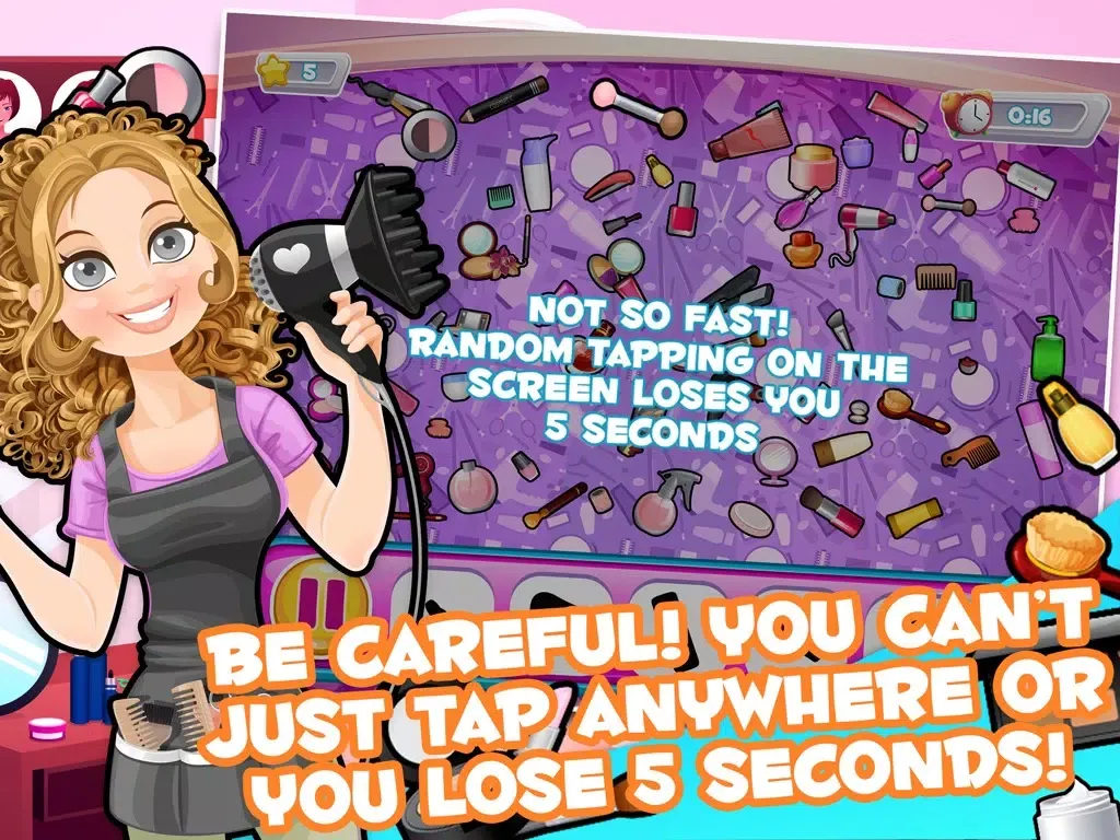 Tangkapan skrin Mystery Parlor - Beauty Salon Hidden Objects Game iPad 