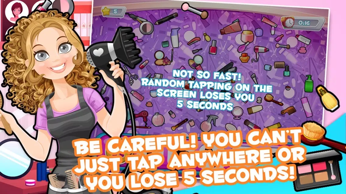 Tangkapan skrin Mystery Parlor - Beauty Salon Hidden Objects Game