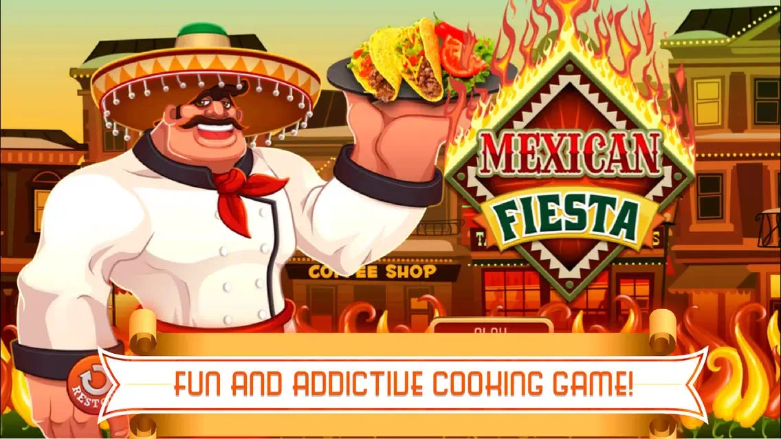 Mexican Fiesta! Super-Star Taco Chef - Fastfood Cooking स्क्रीनशॉट