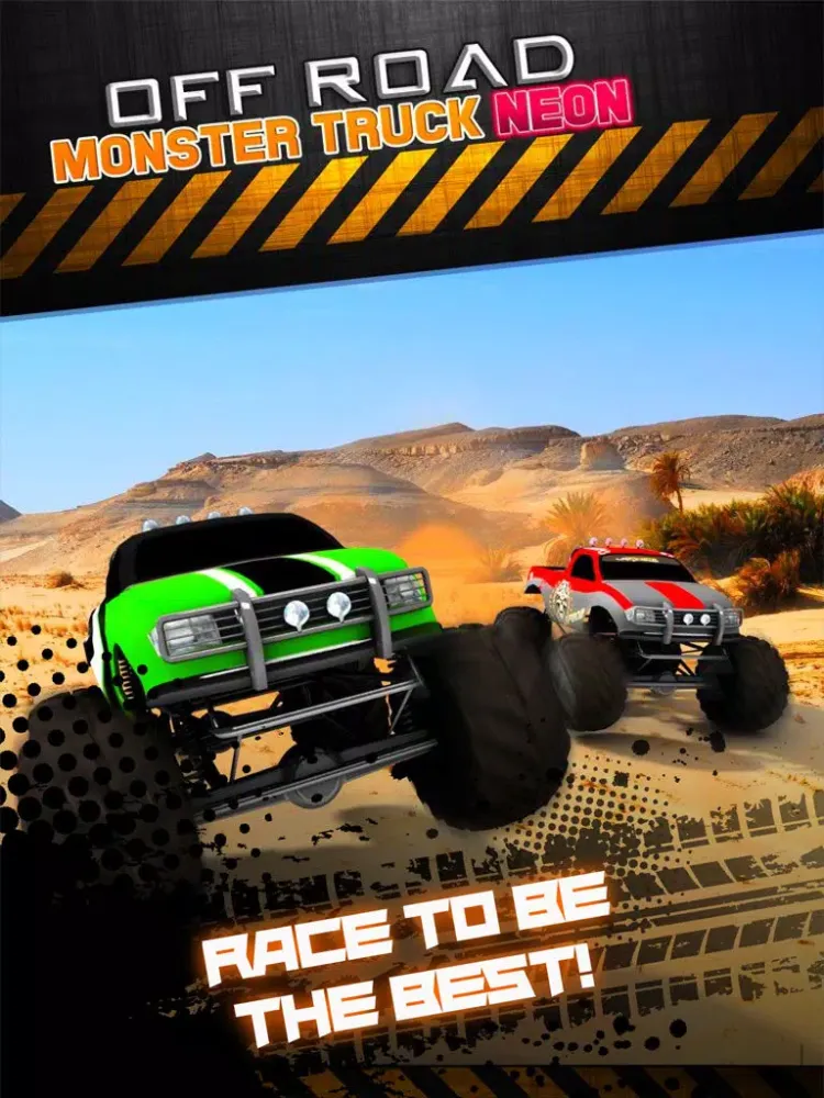 3D Highway Speed Chase - 4x4 Monster Truck Nitro Racer: Real Off-road Driving Experience iPad  Screenshots