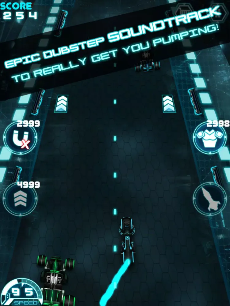 Скриншоты A Neon Police Escape Chase Future Sprint Smash Battle Pro Version HD iPad 