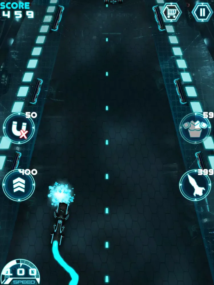 Скриншоты A Neon Police Escape Chase Future Sprint Smash Battle Pro Version HD iPad 