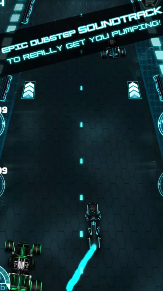 Скриншоты A Neon Police Escape Chase Future Sprint Smash Battle Pro Version HD