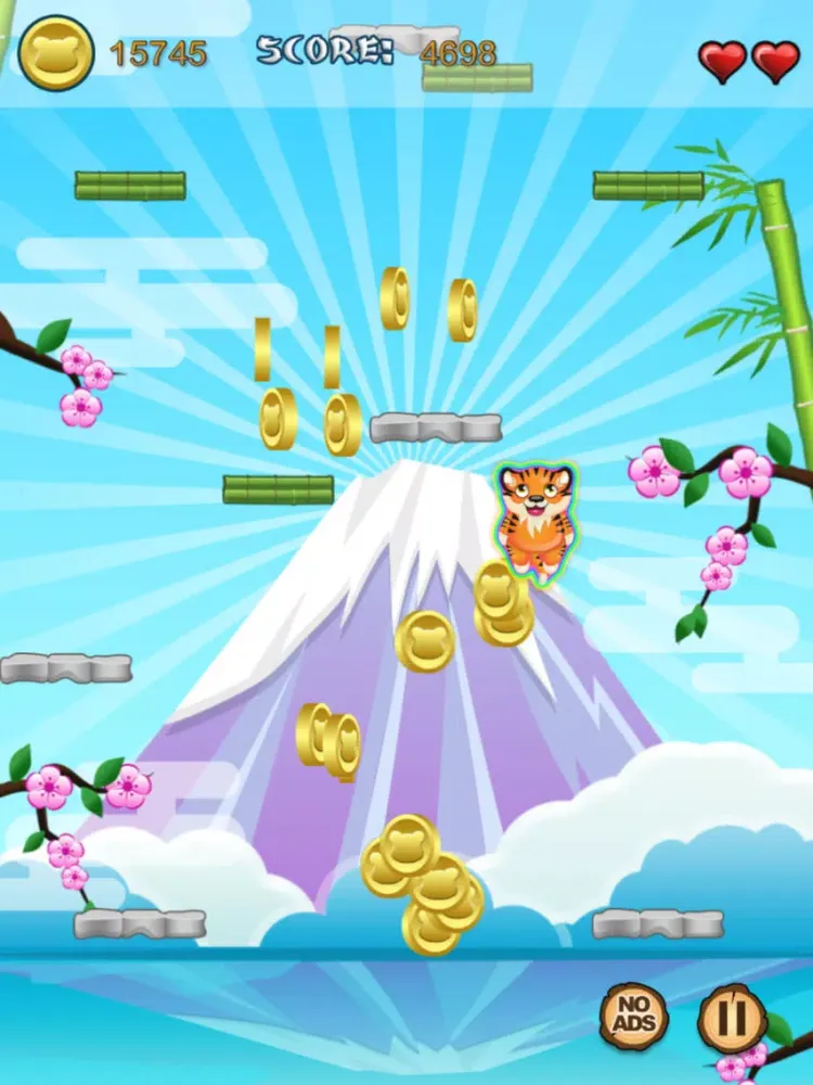 Capturas de pantalla de Awesome Jump Happy Panda! iPad 