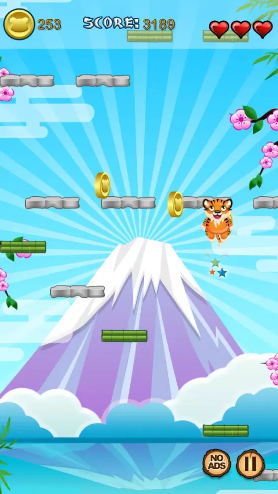 Capturas de pantalla de Awesome Jump Happy Panda!