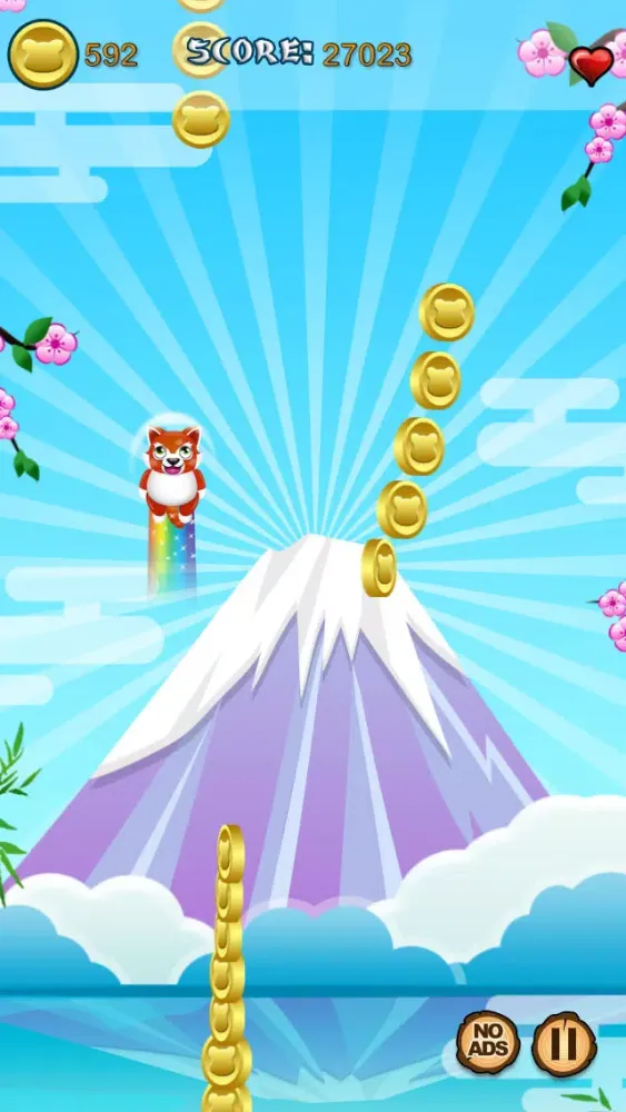 Capturas de pantalla de Awesome Jump Happy Panda!