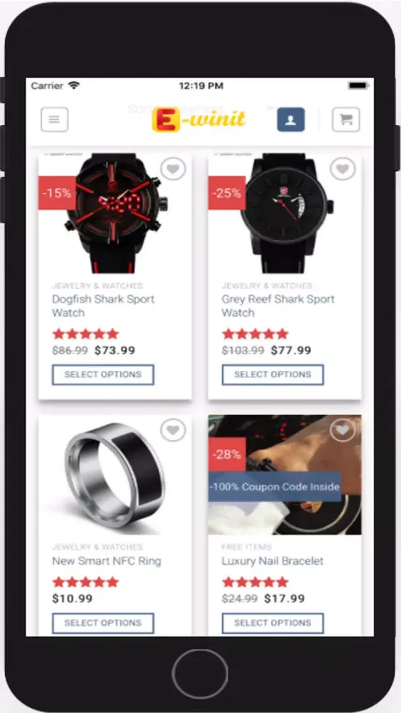 E-winit Screenshots