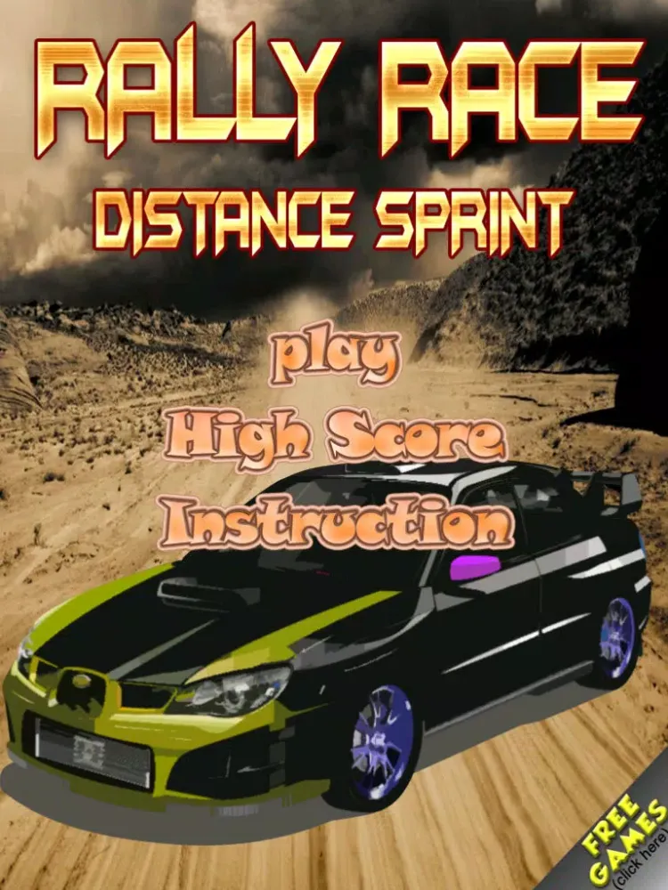 Screenshot di Car Rally Race Distance Sprint Racing Game iPad 