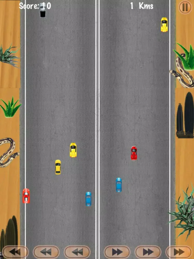 Screenshot di Car Rally Race Distance Sprint Racing Game iPad 