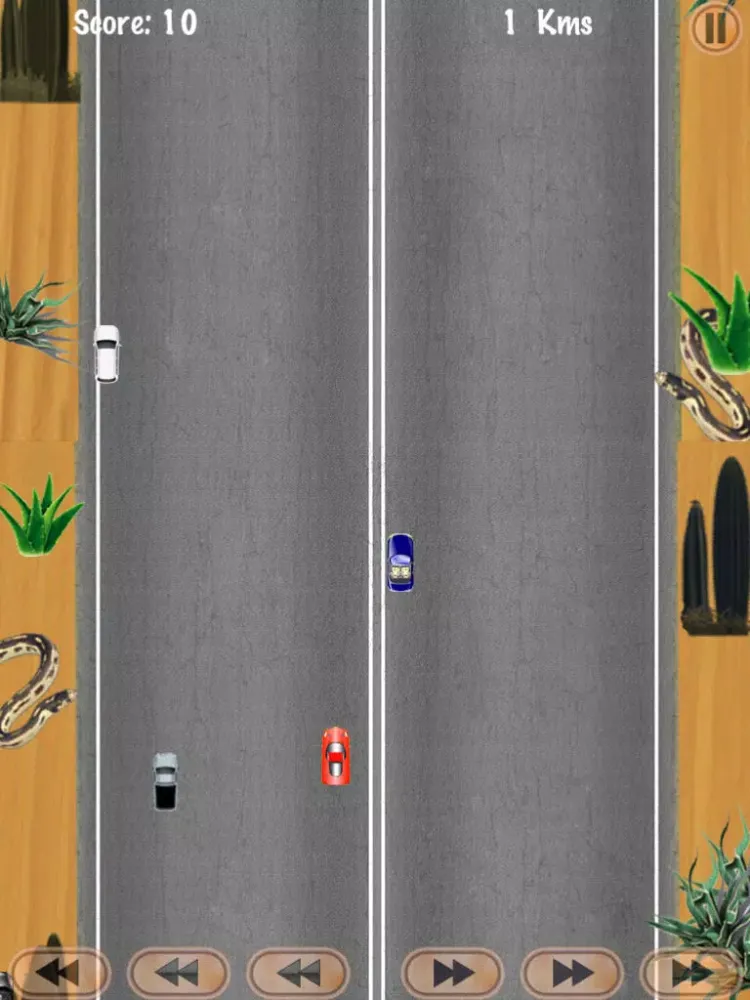 Screenshot di Car Rally Race Distance Sprint Racing Game iPad 