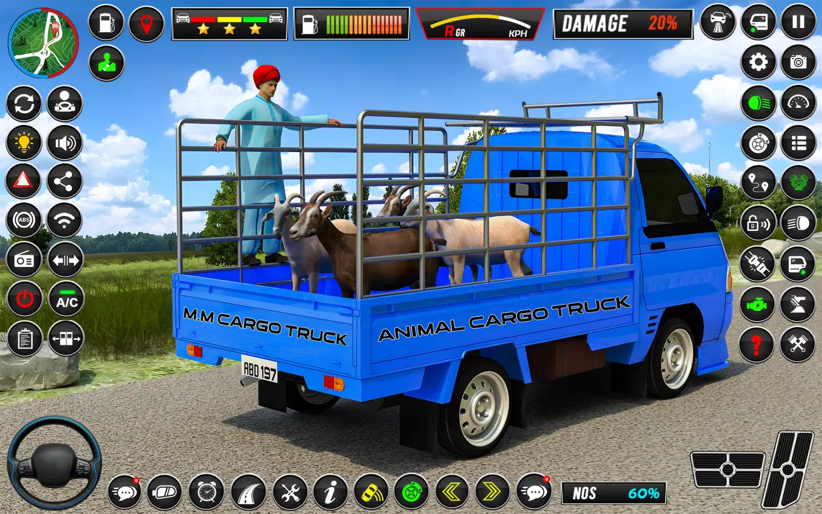 Ảnh chụp màn hình của Rescue Animals Truck Transport
