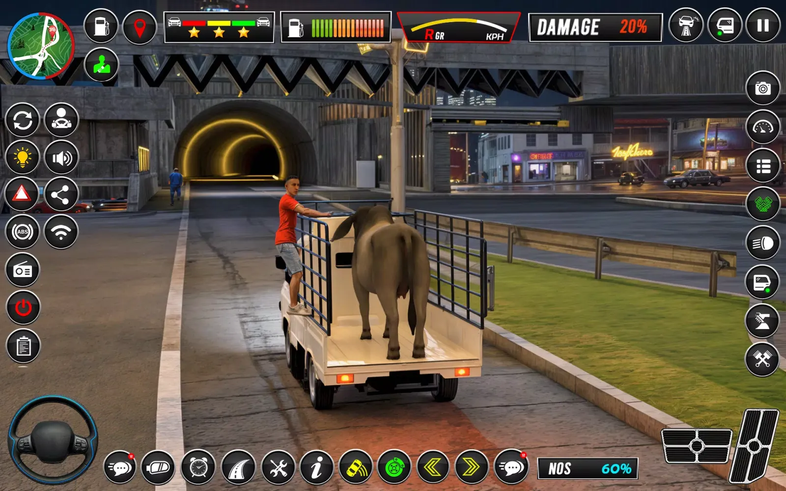 Ảnh chụp màn hình của Rescue Animals Truck Transport