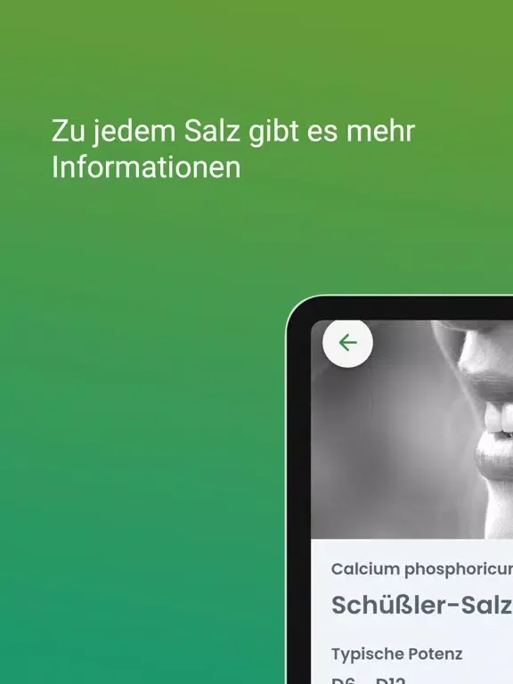 Schüßler-Salze Wiki iPad  Ekran Görüntüleri