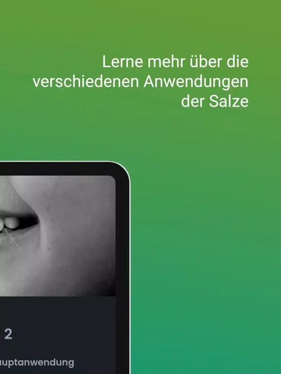 Schüßler-Salze Wiki iPad  Ekran Görüntüleri