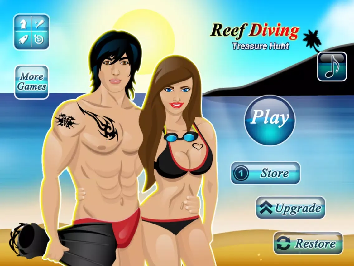 تصاویر Reef Diving Treasure Hunt iPad 