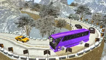 Capturas de tela do Snow Bus Hill Driving Real Offroad Simulator