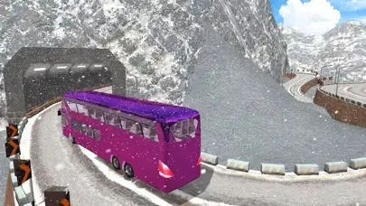 Capturas de tela do Snow Bus Hill Driving Real Offroad Simulator