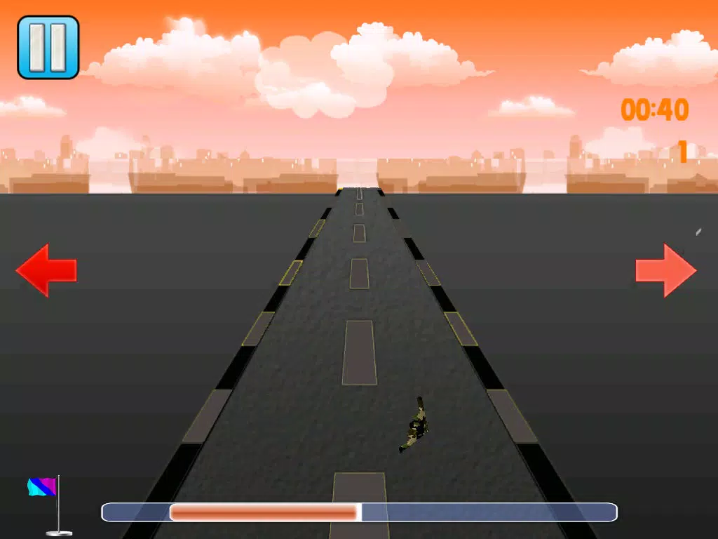 Tangkapan skrin Fighter jet dangerous landing - flying parking mission iPad 