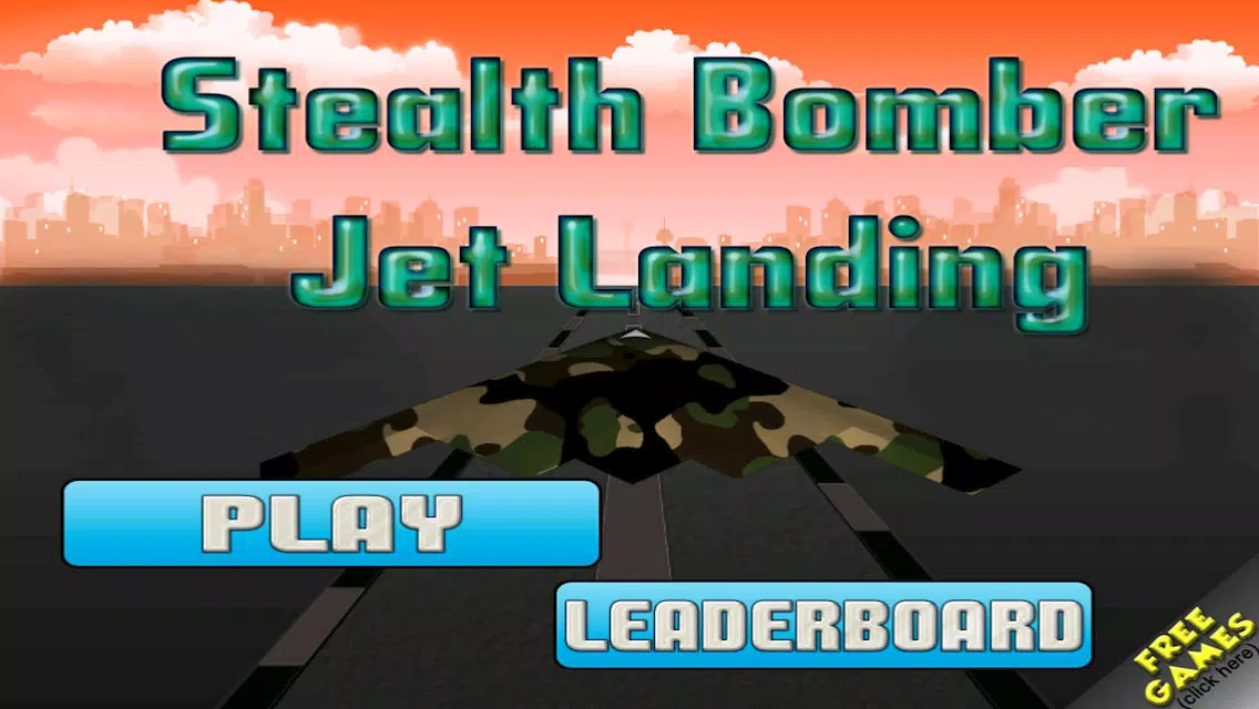 Tangkapan skrin Fighter jet dangerous landing - flying parking mission